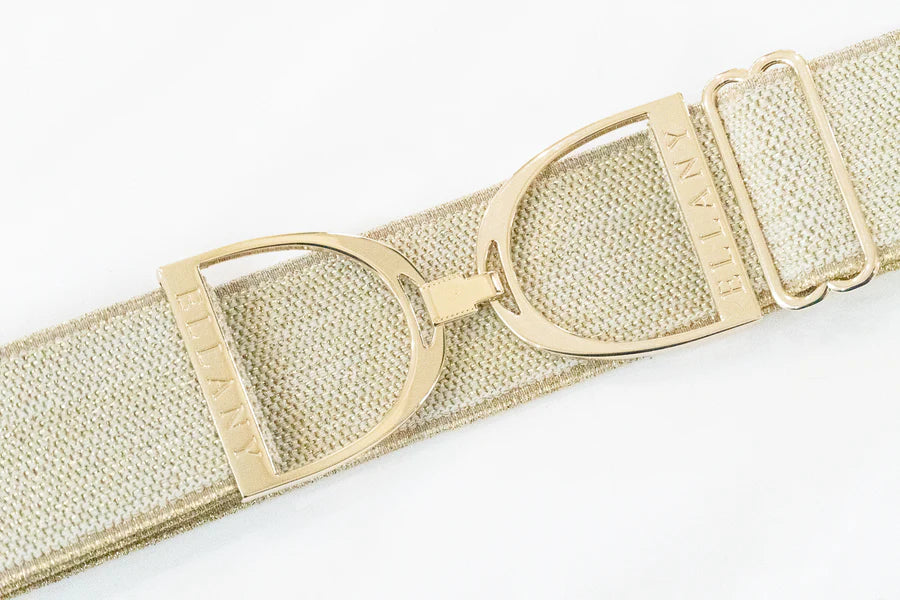 ELLANY 2" GOLD STIRRUP BELT