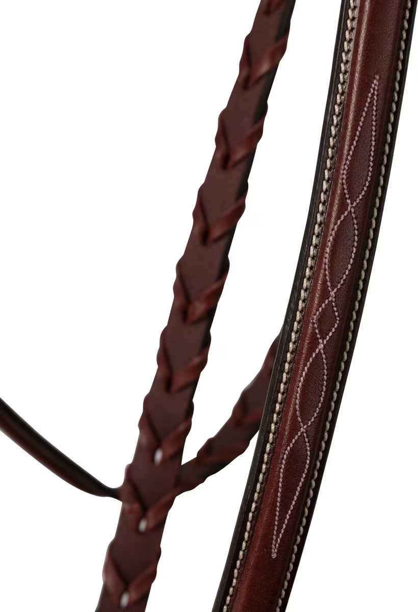 HUNTLEY FANCY STITCHED SCHOOLING HUNTER BRIDLE