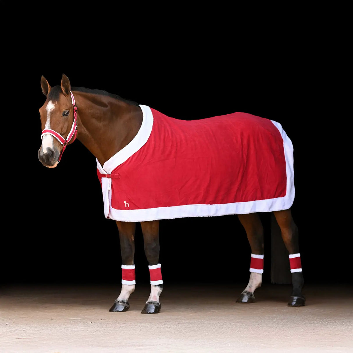 HORZE SANTA LEG WRAPS (4PC)