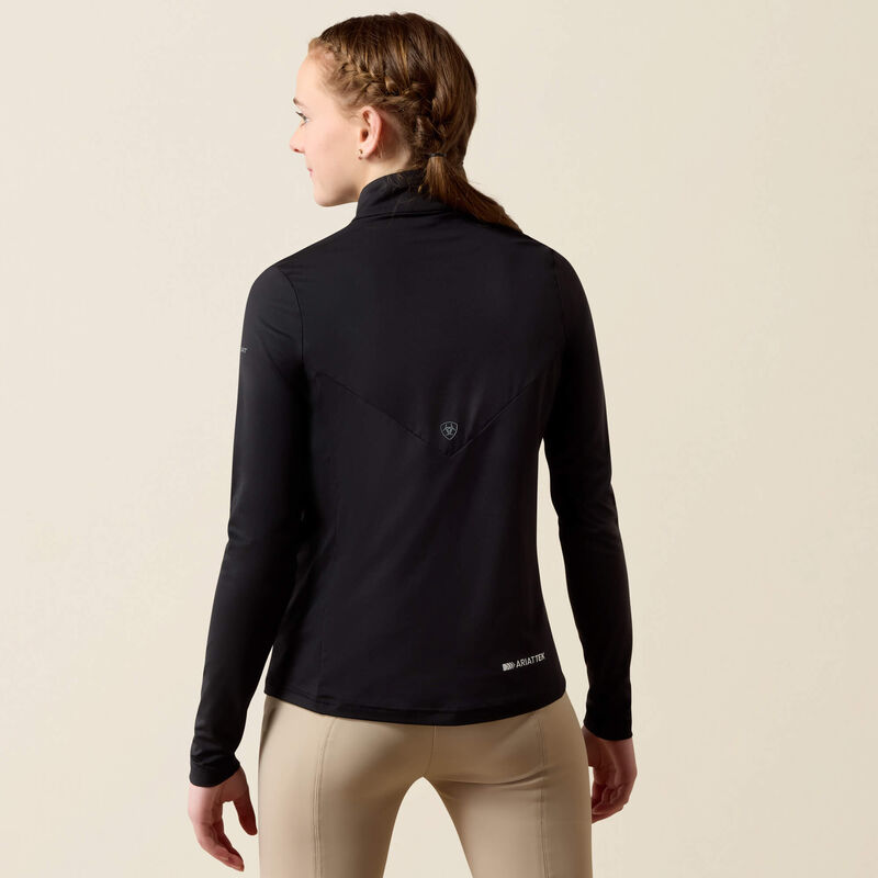 ARIAT® YOUTH LUNAVEIL 1/4 ZIP BASELAYER