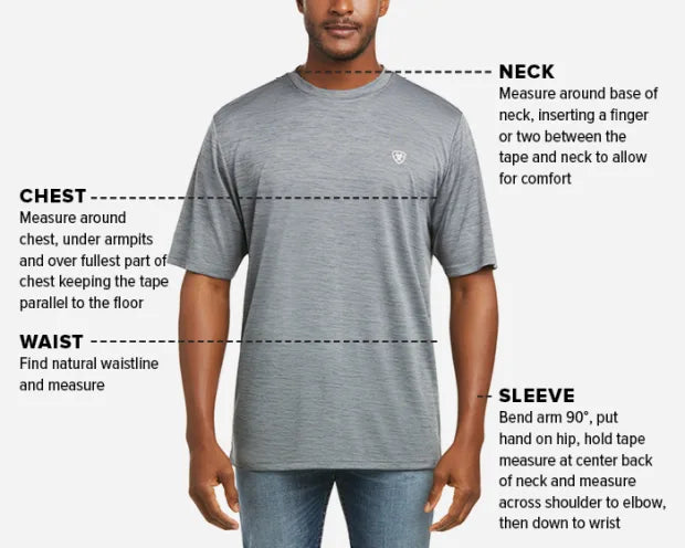 ARIAT® MEN'S AC SS POLO