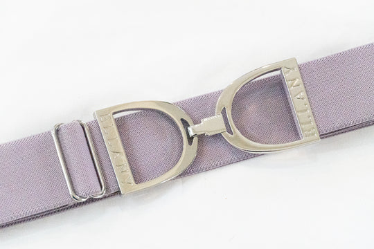 ELLANY 1.5" SILVER STIRRUP BELT