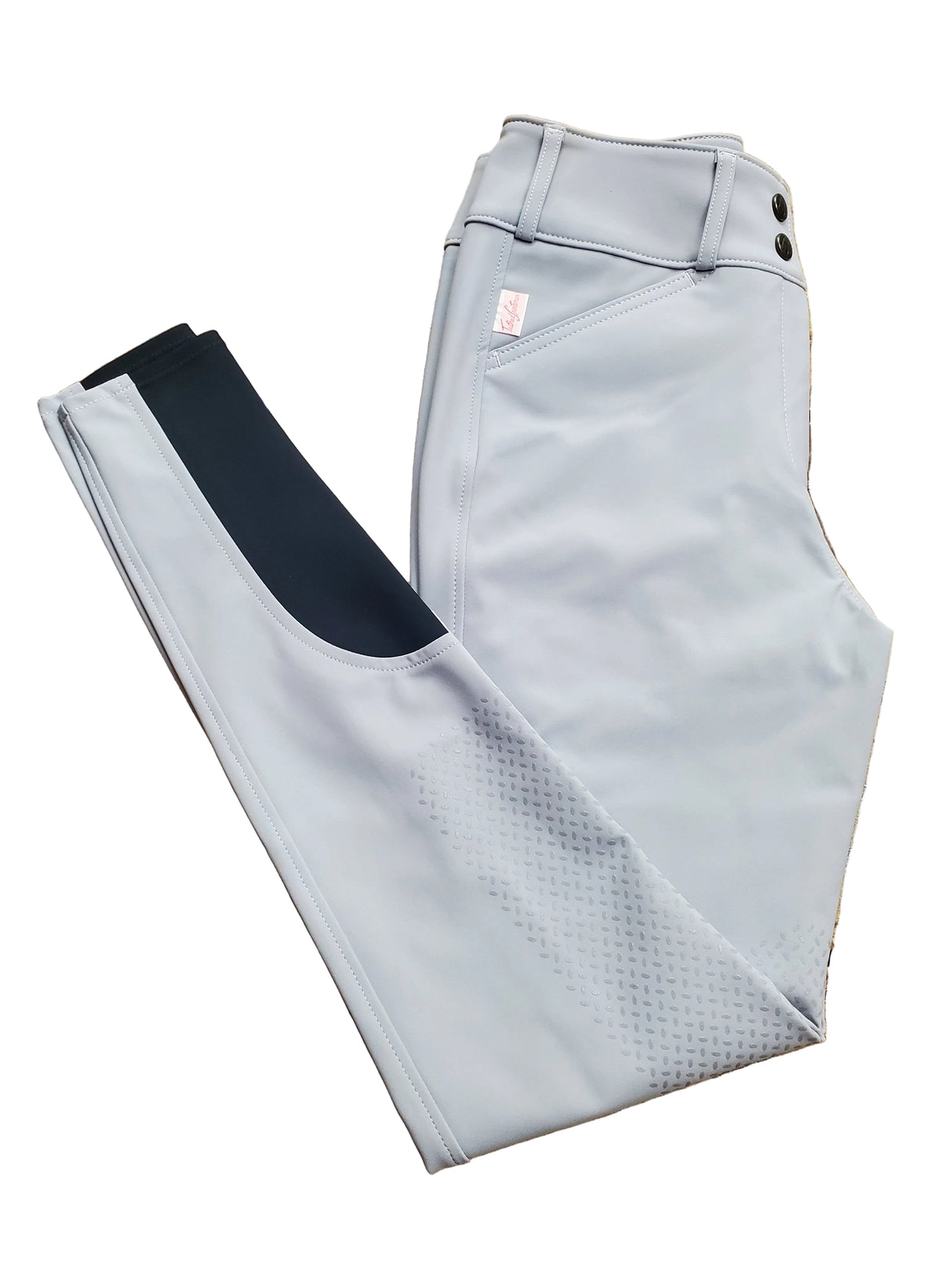 THE TAILORED SPORTSMAN LADIES TECHNO LIGHT WEIGHT MID RISE FRONT ZIP BOOT SOCK BREECH W/ SILICONE KP