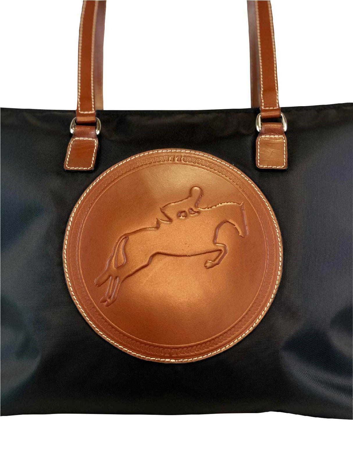 TUCKER TWEED: Devon Day Bag - Hunter/Jumper