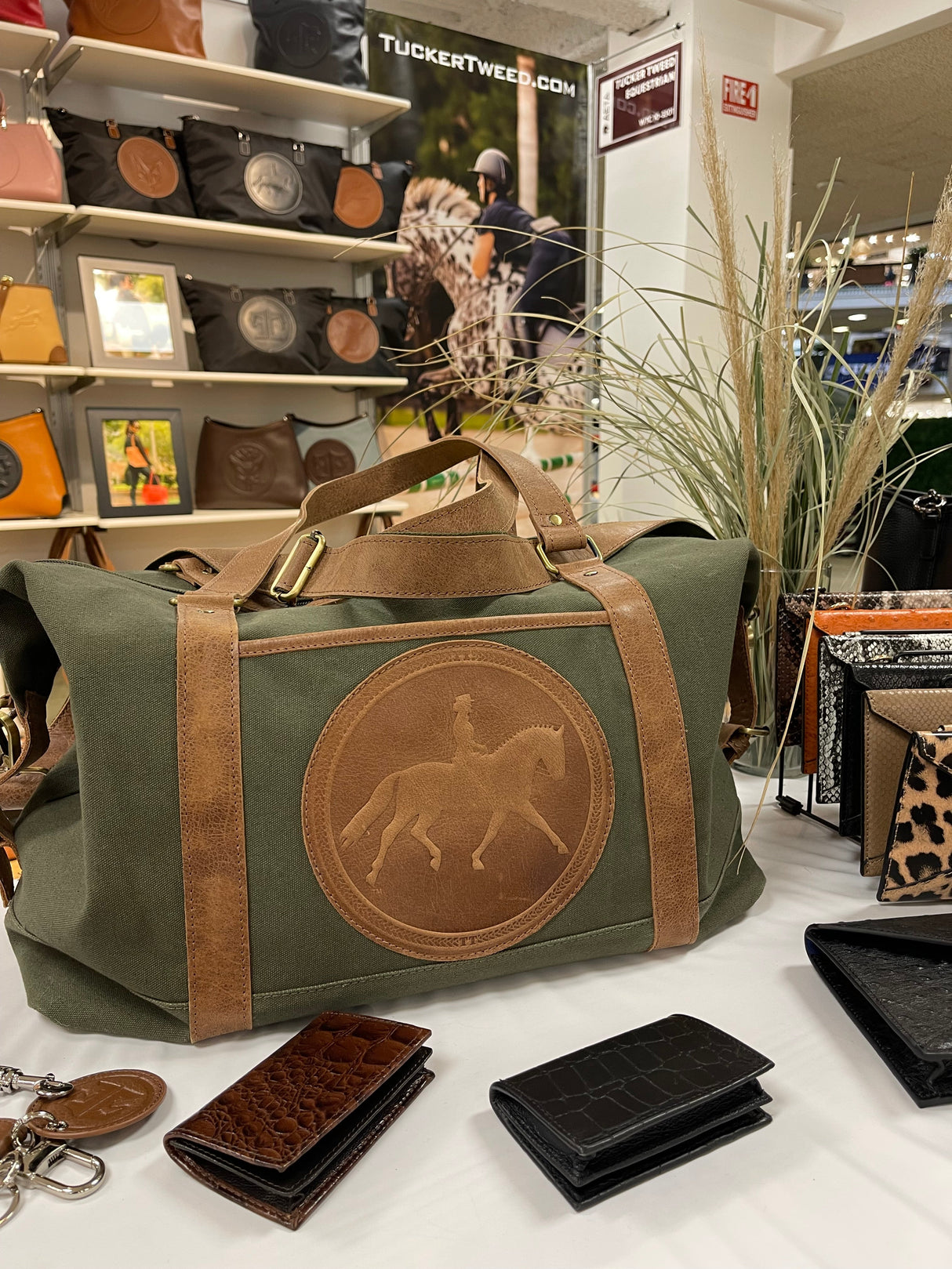 TUCKER TWEED: BARN DUFFLE