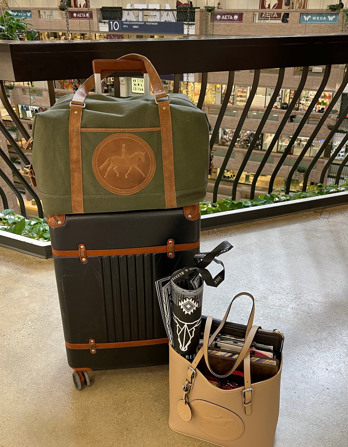 TUCKER TWEED: BARN DUFFLE