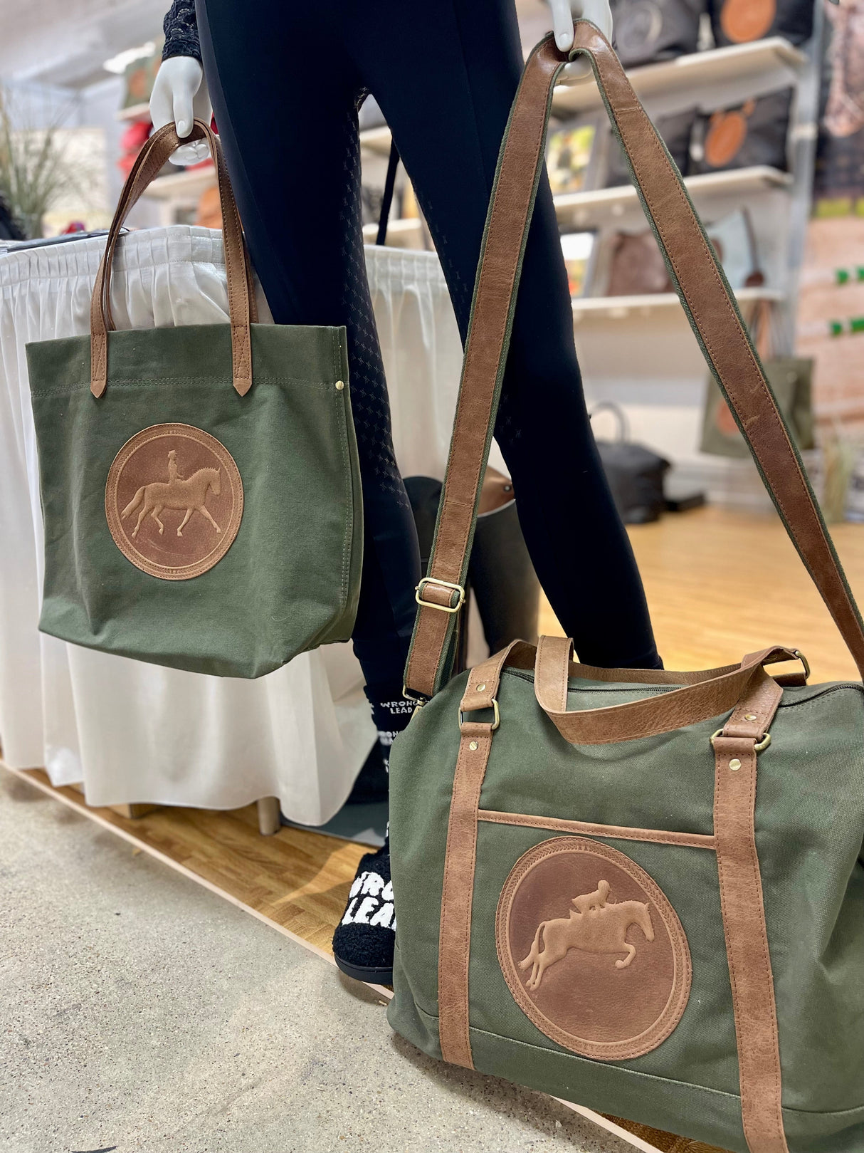 TUCKER TWEED: BARN DUFFLE