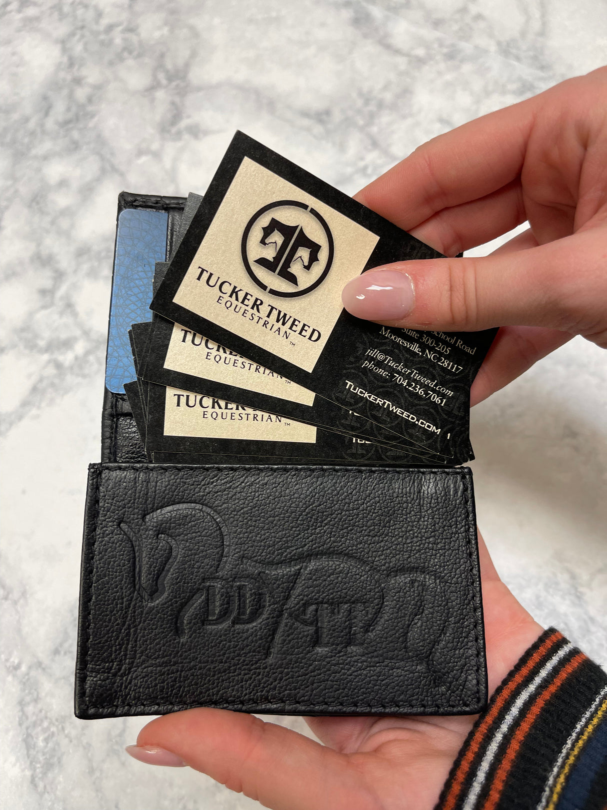 TUCKER TWEED: The Donadt Dressage x Tucker Tweed Collaboration Minimalist Wallet