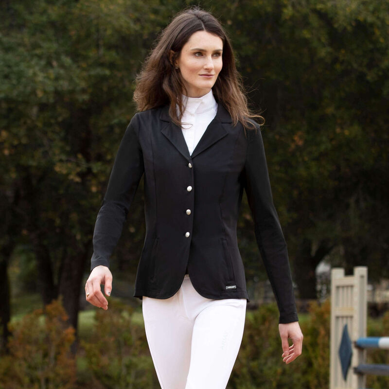 ARIAT® WOMEN'S ARTICO SHOW COAT - BLACK