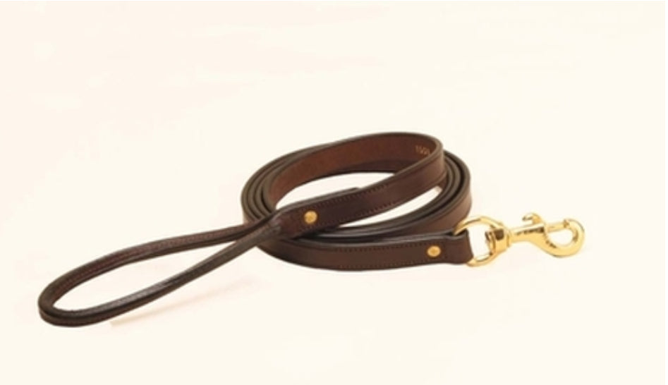 3/4” X 6’ LEATHER DOG LEASH