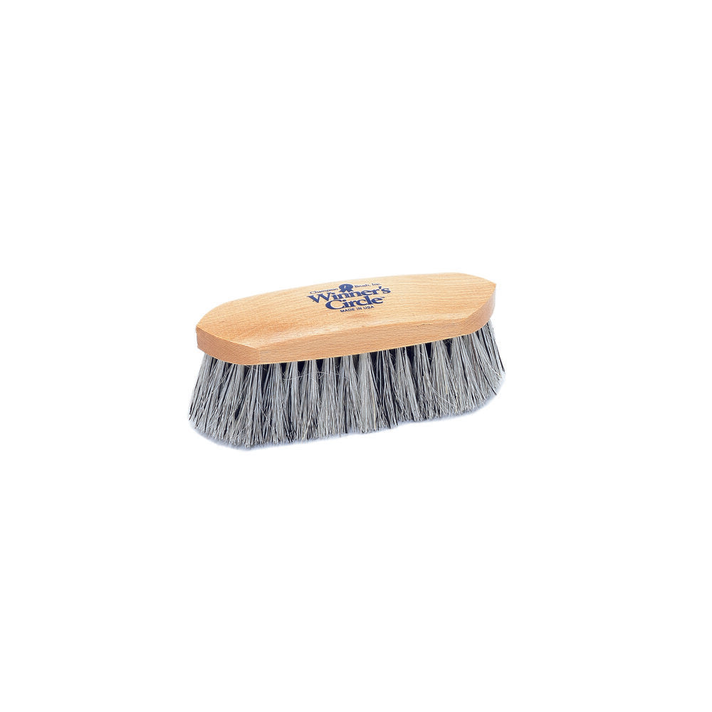 CHAMPION BRUSH WINNER'S CIRCLE GREY ENGLISH FIBER DANDY BRUSH 7 1/2"