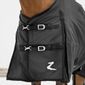HORZE NEVADA MEDIUM WEIGHT TURNOUT BLANKET 200g- BLACK