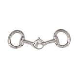 EXSELLE SNAFFLE BIT WITH HORSE HEAD STOCK PIN