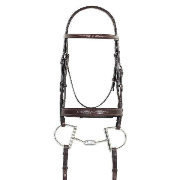 PRO Fancy Stitched Wide Nose Bridle Pessoa
