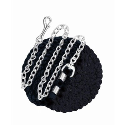 1 / 2" BLACK COTTON LEAD W / CHAIN
