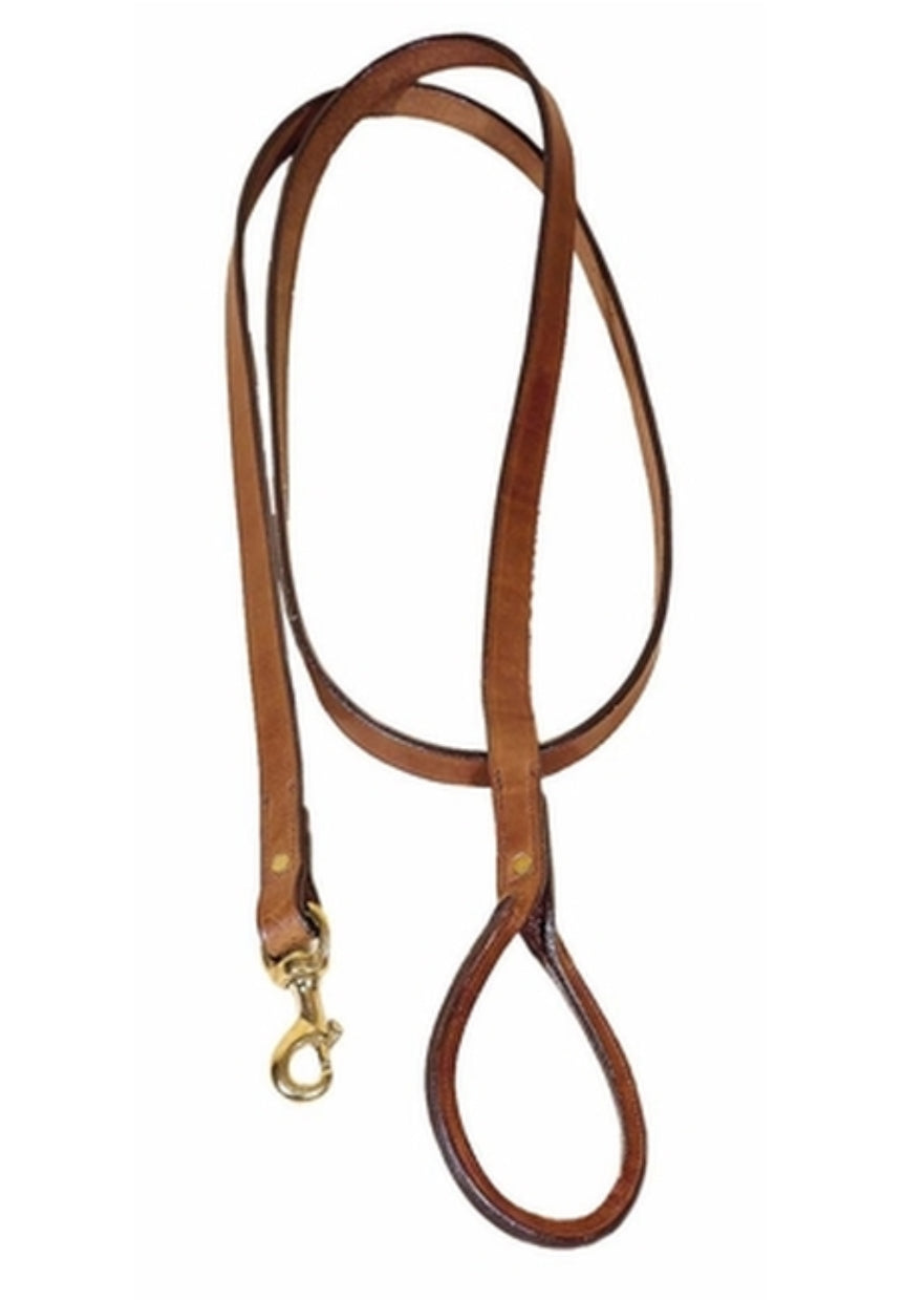 3/4” X 6’ LEATHER DOG LEASH