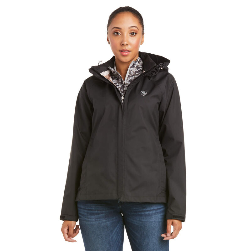 ARIAT® WOMEN'S PACKABLE WATERPROOF JACKET