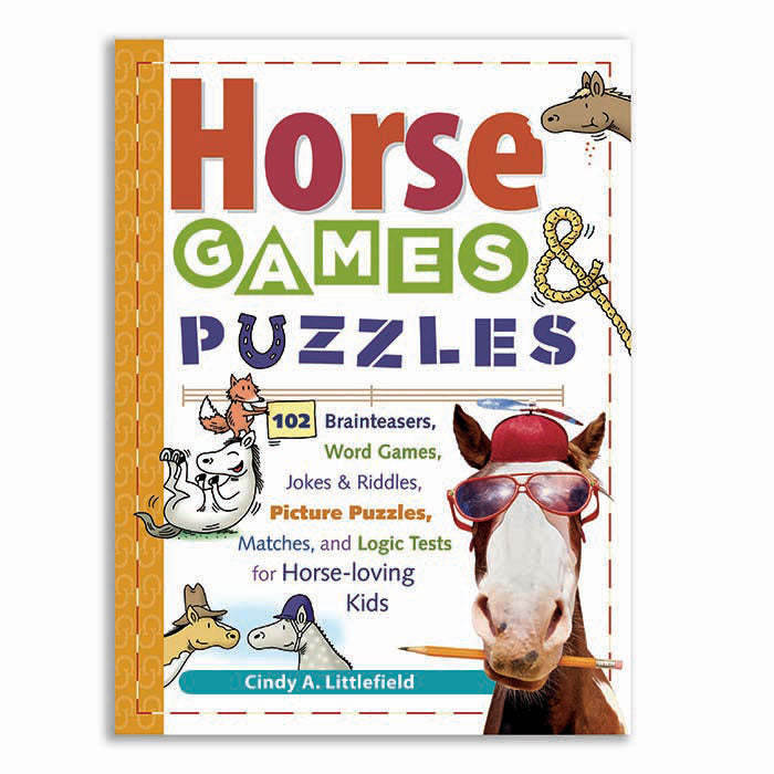 HORSE GAMES & PUZZLES ACTIVITY BOOK