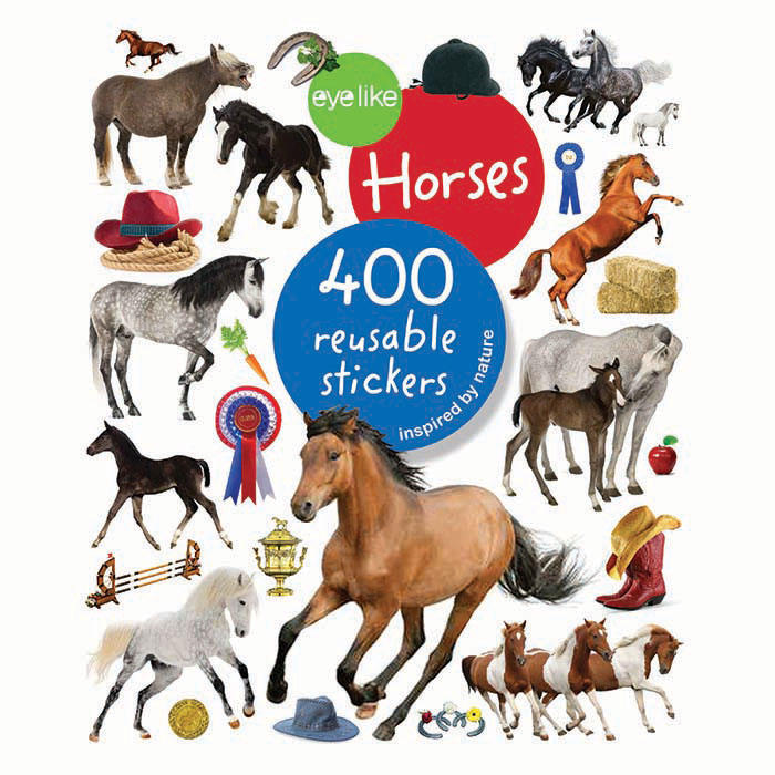 EYELIKE HORSES STICKER BOOK