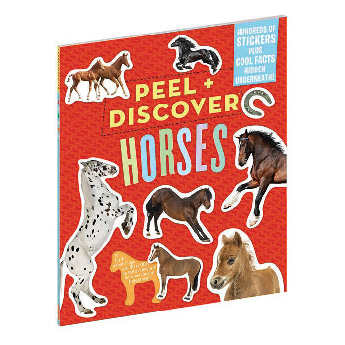PEEL & DISCOVER: HORSES STICKER BOOK