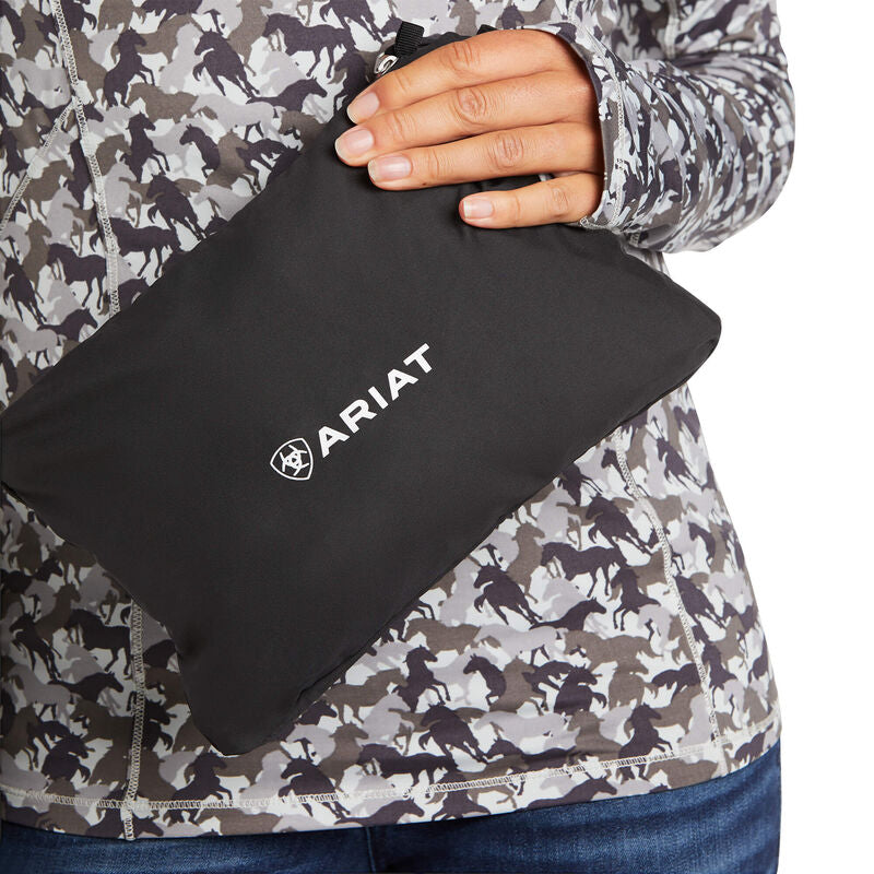 ARIAT® WOMEN'S PACKABLE WATERPROOF JACKET