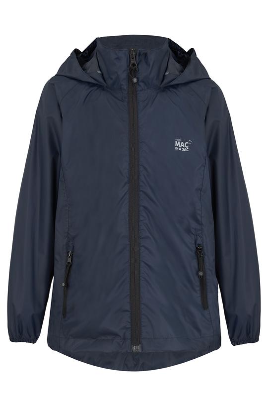 ORIGIN MINI PACKABLE WATERPROOF JACKET - NAVY