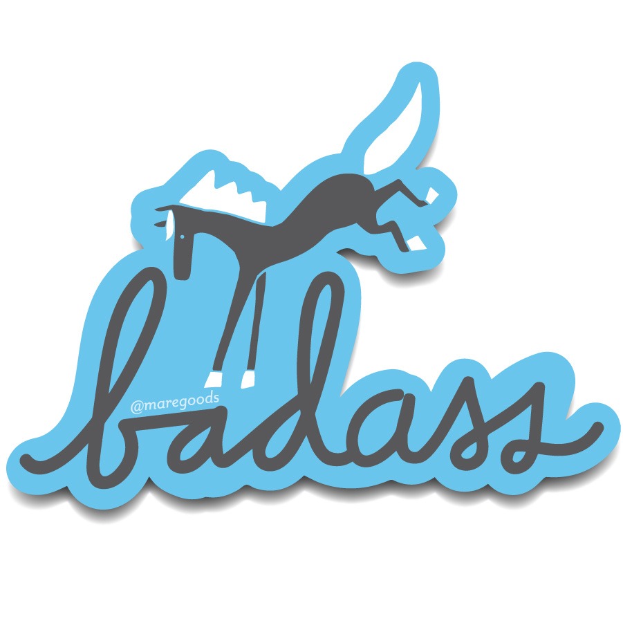 Sticker: Badass