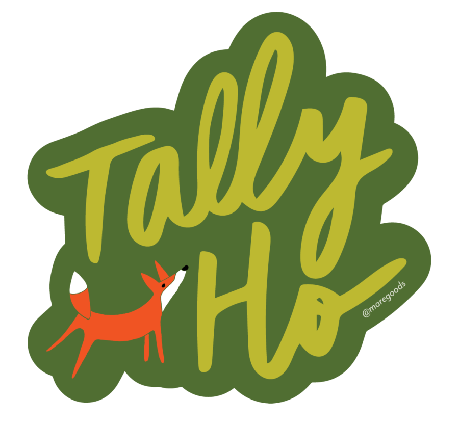 Sticker: Tally Ho