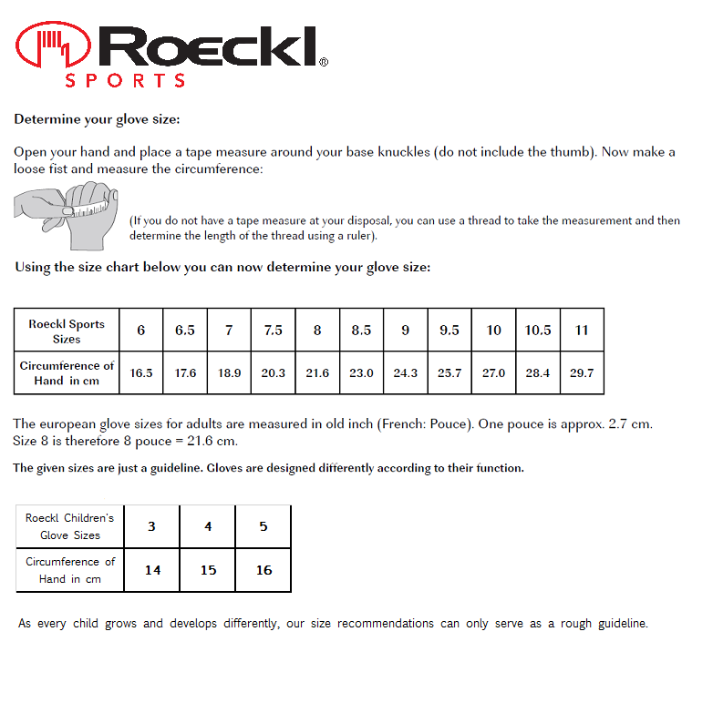 ROECKL ROECK-GRIP WINTER RIDING GLOVE