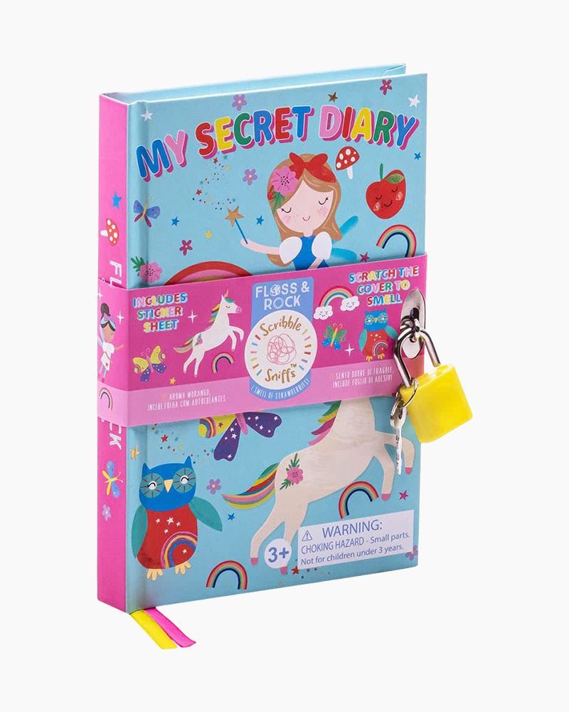 RAINBOW FAIRY MY SCENTED SECRET DIARY By FLOSS & ROCK