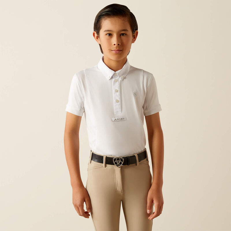 ARIAT® YOUTH TEK SS SHOW SHIRT