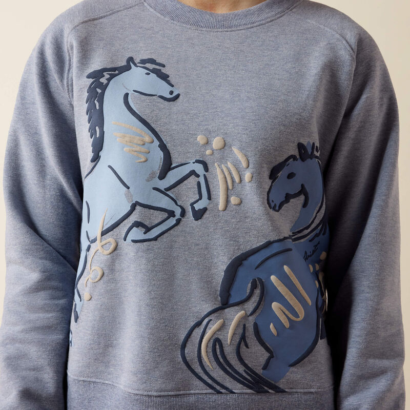 ARIAT® YOUTH MARTINE SWEATSHIRT