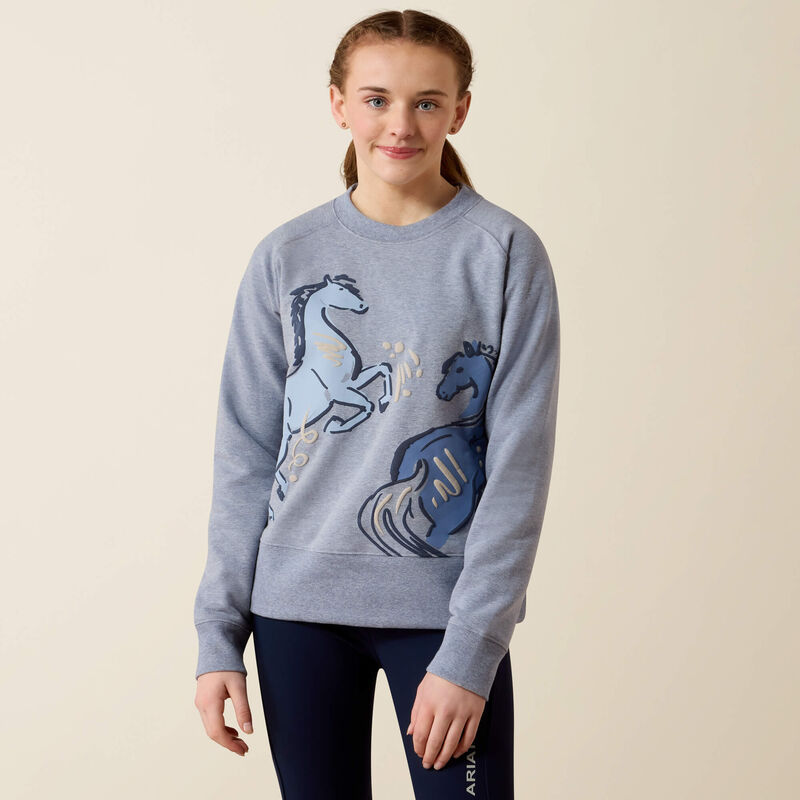 ARIAT® YOUTH MARTINE SWEATSHIRT