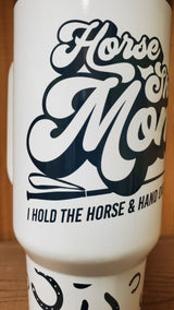 Horse Show Mom (text left)
