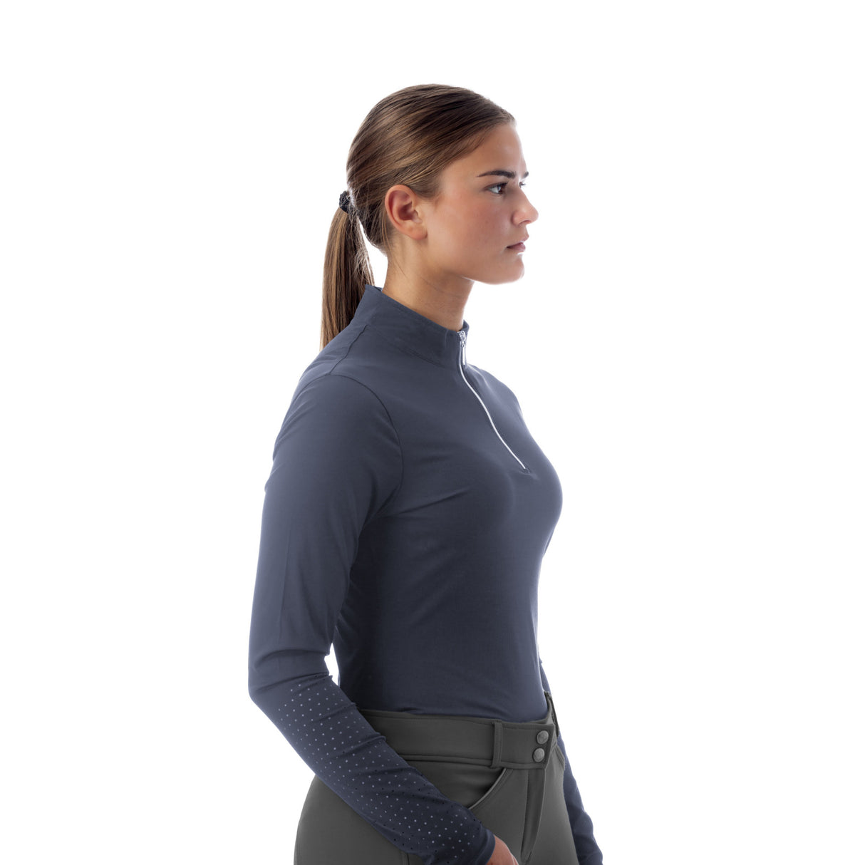 EQUINAVIA ALEXANDRA WOMEN'S RIBBED TRAINING SHIRT