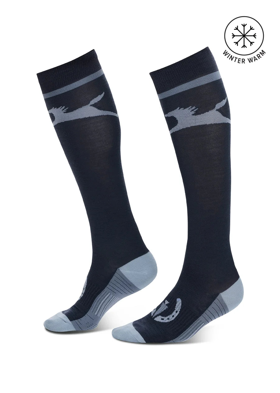 KERRITS® FLYING HORSE WOOL KNEE-HI SOCKS