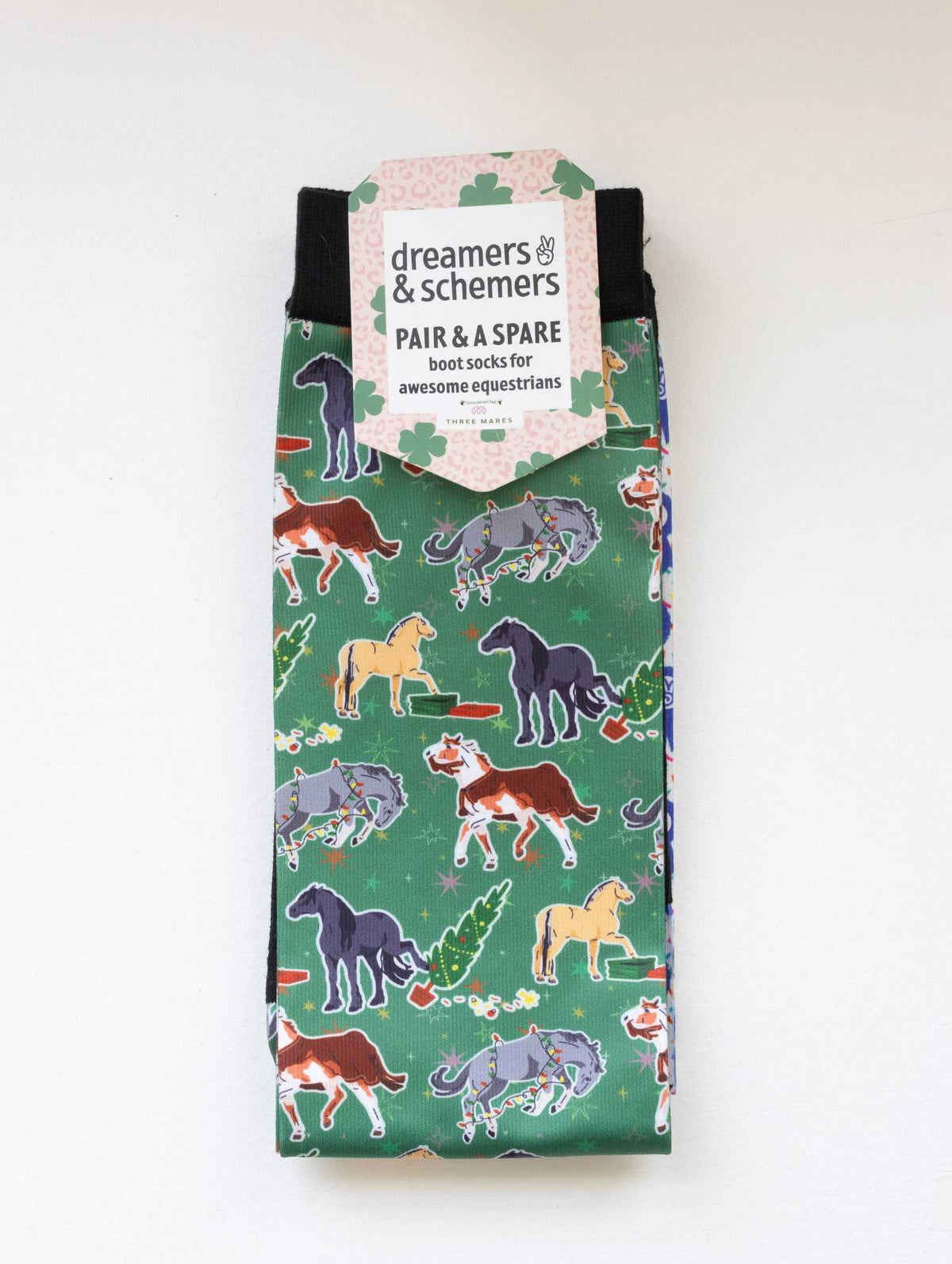 DREAMERS & SCHEMERS YOUTH BOOT SOCKS - PAIR & A SPARE