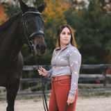 D. D. Connection Collection ELIZABETH Long Sleeved Training Shirt