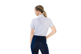 CATAGO® Thelma Quarter Zip Short Sleeve Top