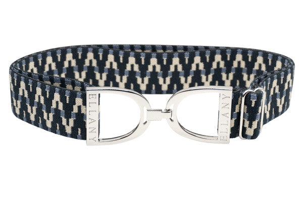 ELLANY 1.5" SILVER STIRRUP BELT