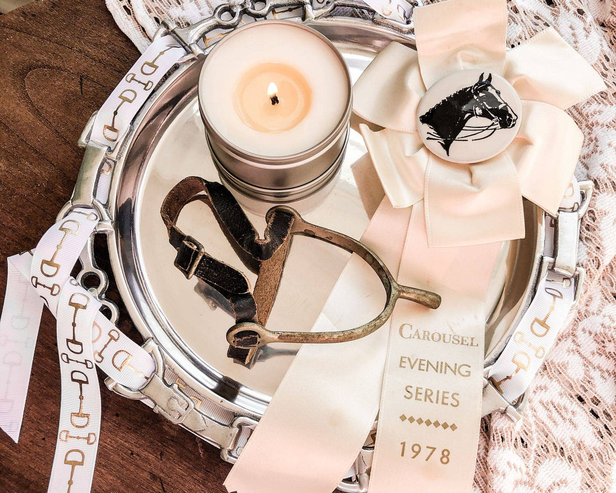 Equestrian Round Tray 12 Inch by Arthur Court