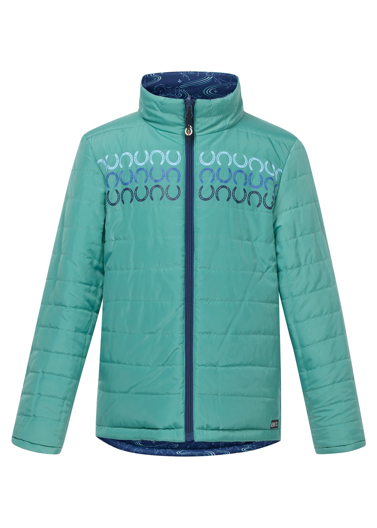 KERRITS KIDS RIDE THE WIND REVERSIBLE QUILTED JACKET