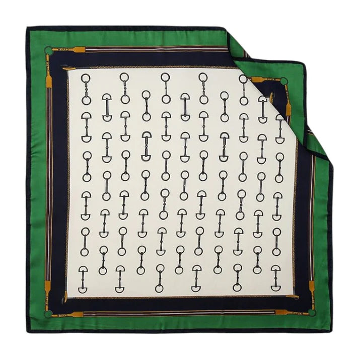 AWST SATIN SNAFFLE BIT SCARF