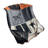 AWST INT'L BLANKET CHECK ACRYLIC CASHMERE SCARF