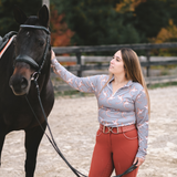 D. D. Connection Collection ELIZABETH Long Sleeved Training Shirt