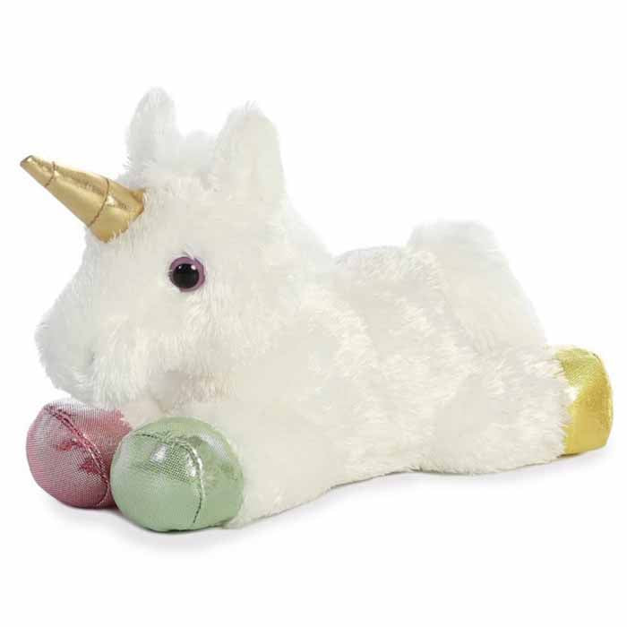 8" UNICORN W/ SHIMMER FEET