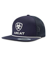 ARIAT® RAISED EMBROIDERY WITH BRIM ROPE CAP