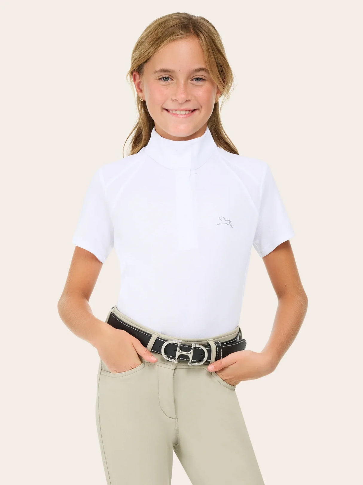 R.J. CLASSSICS AVA JR. BLUE LABEL SHORT SLEEVE SHOW SHIRT