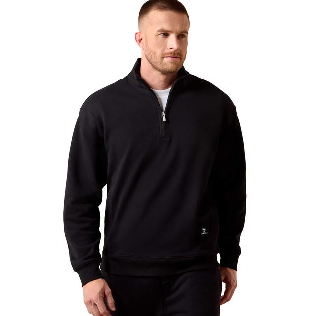 ARIAT® MEN'S CORE 1/4 ZIP SWEATSHIRT