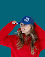 DREAMERS & SCHEMERS "BAD PONY" TRUCKER HAT